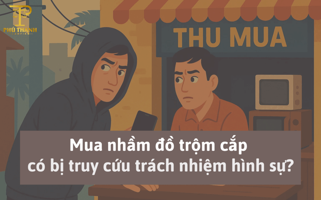 Mua nhầm đồ trộm cắp có bị truy cứu trách nhiệm hình sự?