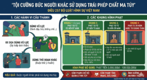 Tội cưỡng bức người khác sử dụng trái phép chất ma túy 2026